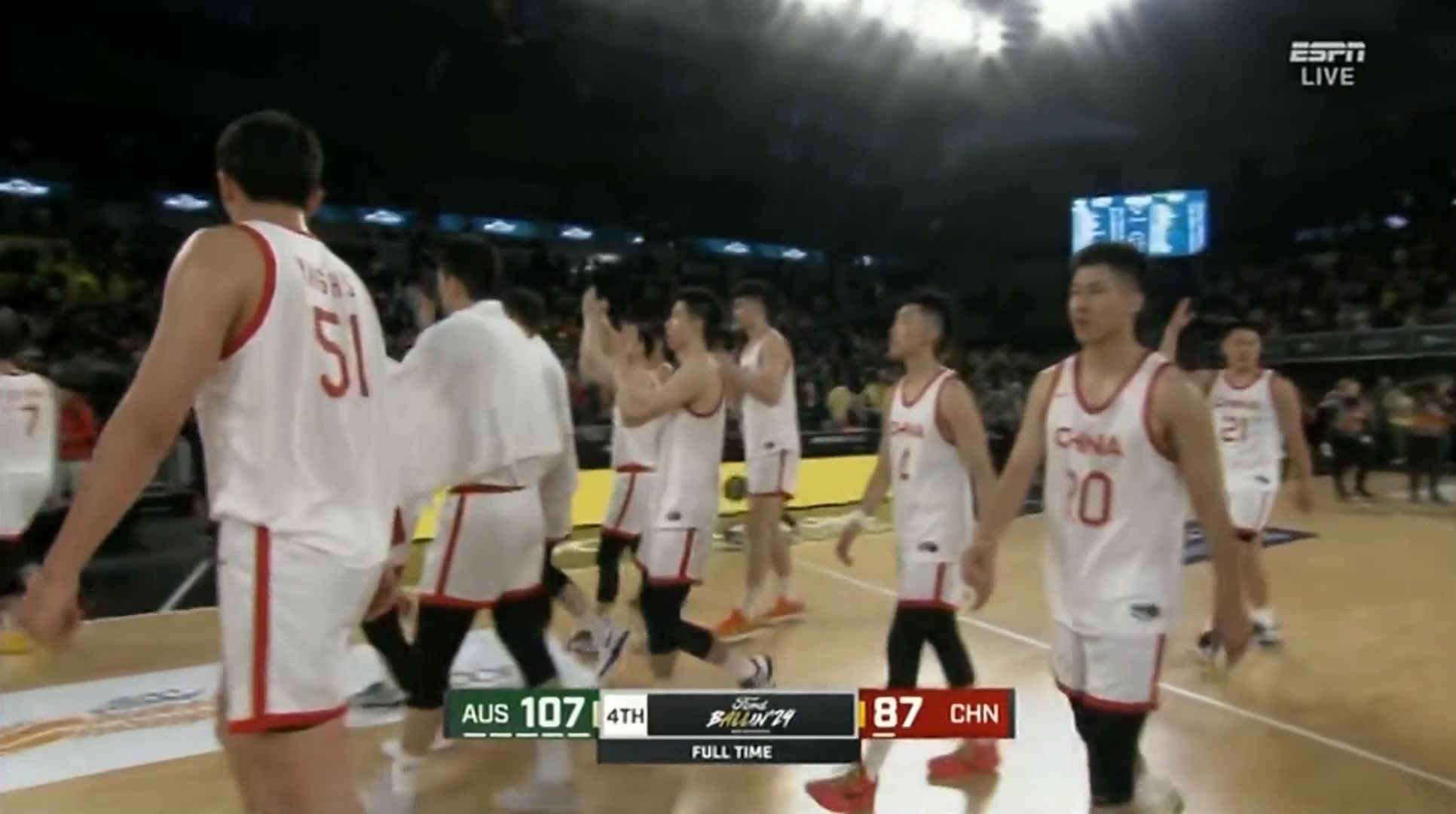 热身赛中国男篮87-107不敌澳大利亚！但这场比